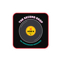 A square sticker or decal with rounded corners featuring a vinyl record graphic on a black background. The design includes the text 'THE SECOND DROP' in pink at the top, a yellow center label reading 'SIDE B' with a red X, and 'NO PERMISSION REQUIRED' in teal at the bottom.